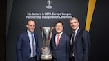 Kia Motors and UEFA celebrate UEFA Europa League sponsorship agreement