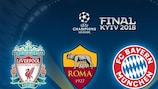 Liverpool, Roma, Bayern and Real Madrid are through to the semi-finals