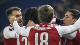 Arsenal feiert den Einzug ins Halbfinale