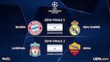 UEFA Champions League : les demi-finales connues