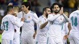 Isco opened the scoring for Madrid away to Málaga