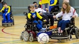 Fußball für Rollstuhlfahrer in Schottland