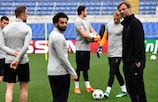 Liverpool trained at the Stadio Olimpico on Tuesday evening