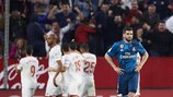 El Sevilla venció con claridad a un Madrid con la mente en Kiev