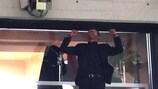 Диего Симеоне по окончании ответного полуфинального матча с "Арсеналом"