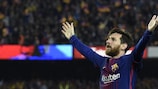 Lionel Messi terminou a Liga espanhola com 34 golos em 2017/18