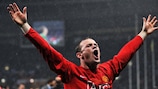 Wayne Rooney venceu a UEFA Champions League com o Manchester United em 2008