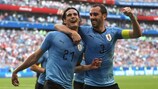 Uruguay steht im WM-Viertelfinale