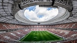 Im Luschniki-Stadion in Moskau findet das WM-Endspiel statt.