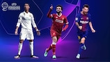 Cristiano Ronaldo, Mohamed Salah et Lionel Messi sont nommés pour le prix d'attaquant