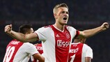 Matthijs de Ligt traf für Ajax gegen Standard