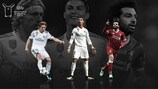 Modrić, Ronaldo e Salah per il Player of the Year