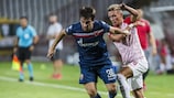 There was nothing between Crvena zvezda and Salzburg in the Belgrade first leg