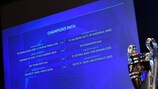 Spareggi Champions League: i risultati del sorteggio