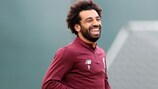 Será que Mohamed Salah continuará a sorrir após a visita do Liverpool ao Nápoles?