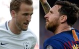 Harry Kane contra Lionel Messi: confronto directo