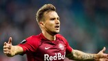 Fredrik Gulbrandsen erzielte am ersten Spieltag Salzburgs Siegtreffer in Leipzig