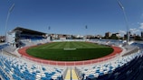 The Fadil Vokrri Stadium is named in memory of the late Football Federation of Kosovo (FFK) president
