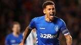 Rangers captain James Tavernier after scoring on matchday two
