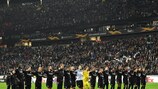 Eintracht celebrate beating Lazio on matchday two