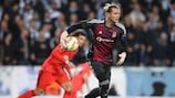 Beşiktaş goalkeeper Loris Karius in action during the defeat at Malmö