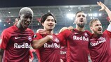 Salzburg jubelt über einen Sieg am zweiten Spieltag