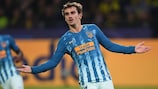 Antoine Griezmann and Atlético are looking to bounce back from defeat in Dortmund