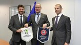 Reunión entre la UEFA, la ECA y la UE