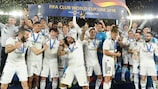 Le Real Madrid brandit la Coupe du Monde des clubs de la FIFA