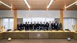 The UEFA Ambassador Round table meeting in Nyon, Switzerland