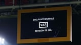 El VAR se usó por primera vez esta semana en competición UEFA