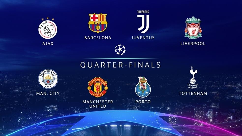 UEFA Champions League quarter-finalists 