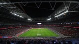 Im Wembley-Stadion findet das Endspiel der UEFA EURO 2020 statt.