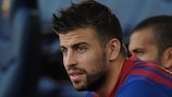 Barcelona will be without Gerard Piqué for Friday's game against Porto