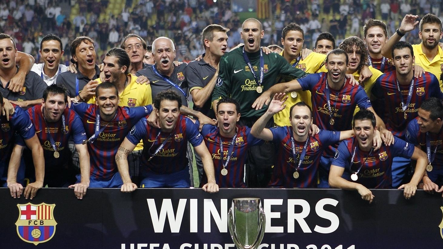 Barcelona beat Porto for fourth UEFA Super Cup UEFA Super Cup