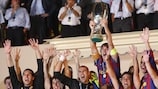 Barcelona gewann zuletzt 2009 den UEFA-Superpokal