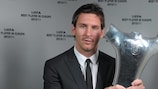 Messi coroado melhor jogador na Europa