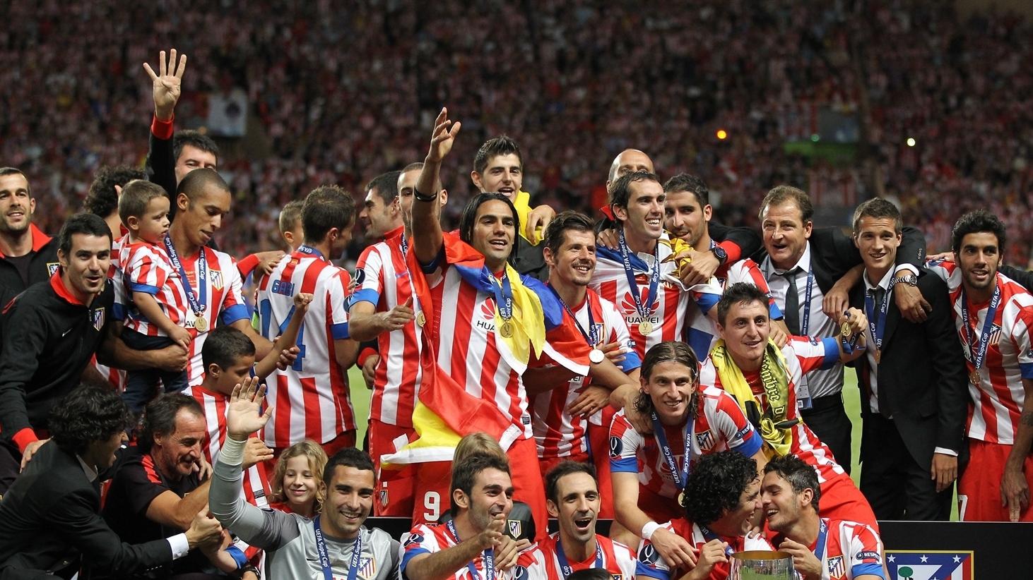 Falcao fires Atlético to Super Cup glory | UEFA Super Cup ...