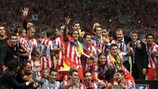 Falcao fires Atlético to Super Cup glory