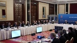 Das UEFA-Exekutivkomitee traf sich in Kyiw