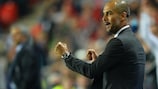 Josep Guardiola was delighted with the way his Bayern side played