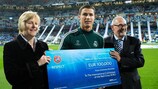 Ronaldo, un don au CICR pour l'UEFA