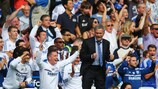 José Mourinho feiert Frank Lampards Treffer
