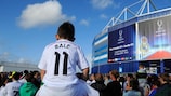 Bale-Trikots gab es am Dienstag in Cardiff öfter zu sehen