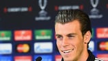 Gareth Bale habla a los medios en la tarde del lunes