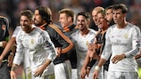 Il Real Madrid festeggia il trionfo in UEFA Champions League