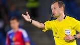 William Collum pictured during a UEFA Champions League play-off tie in 2013