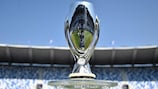 Who will lift the UEFA Super Cup trophy in Trondheim?