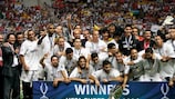 Séville fête sa victoire en Super Coupe de l'UEFA 2006