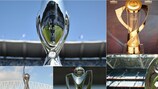 Les six trophées de l'UEFA en jeu cet été